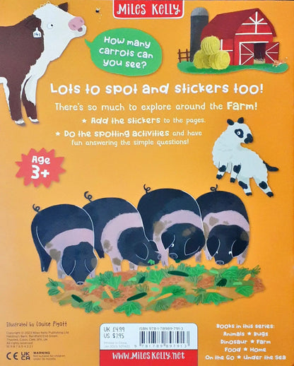 Farm Sticker Book