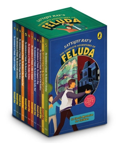 The Adventures of Feluda (Special Birthday Edition; Collector’s Edition Box Set of 12 books)