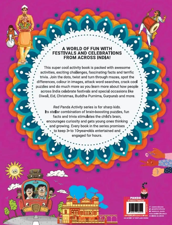 Festivals And Celebrations Of India : Activity Book