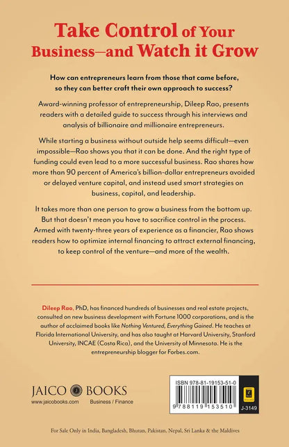 Finance Secrets Of Billion - Dollar Entrepreneurs