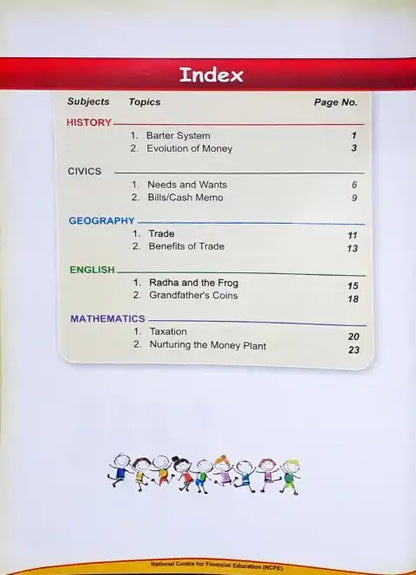 Financial Education Workbook Class 6 (P)