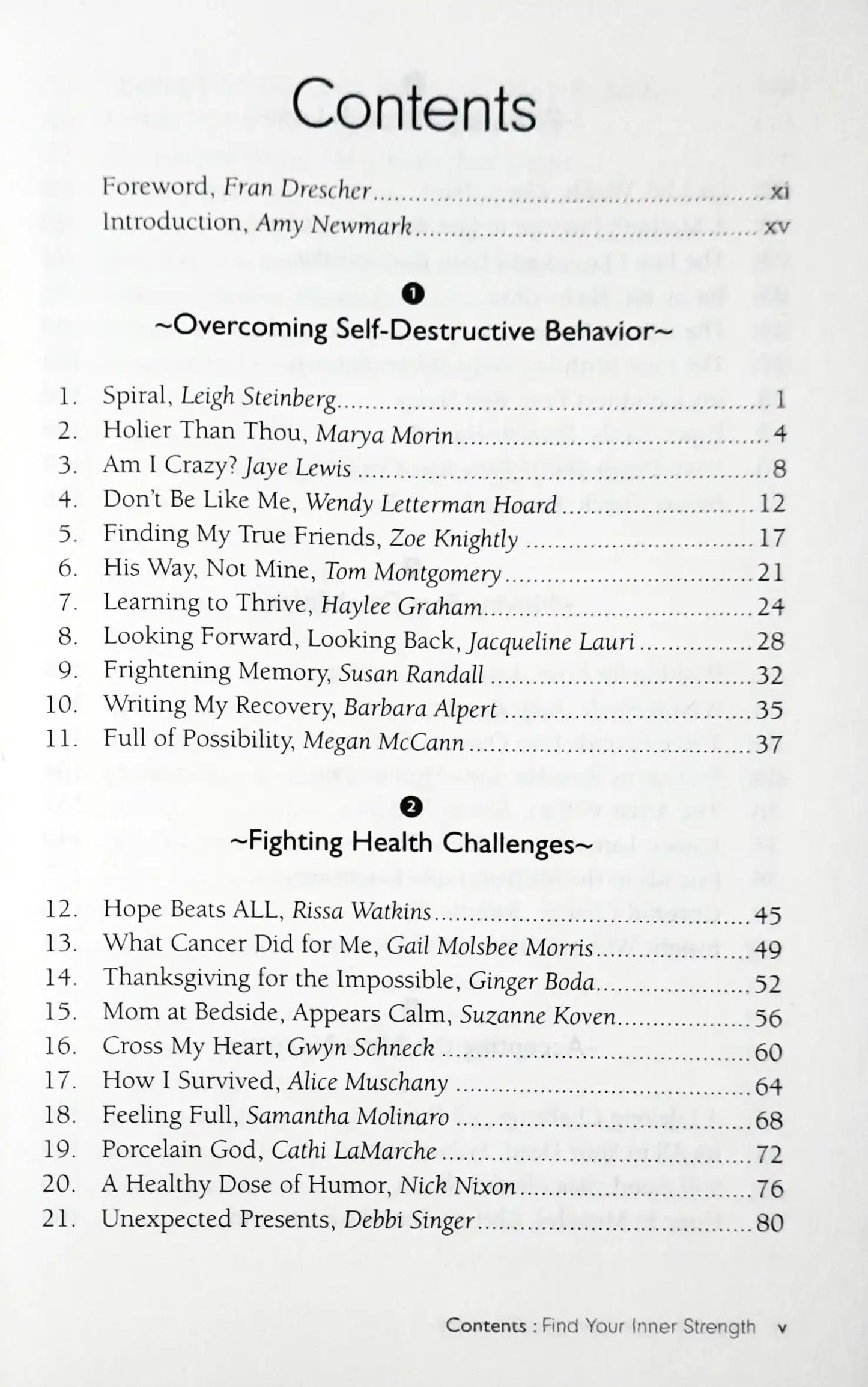 Chicken Soup for the Soul : Find Your Inner Strength