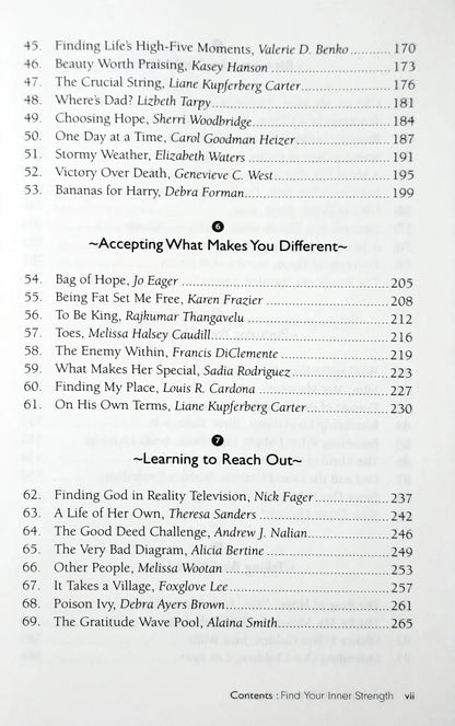 Chicken Soup for the Soul : Find Your Inner Strength