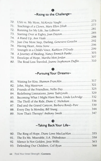 Chicken Soup for the Soul : Find Your Inner Strength