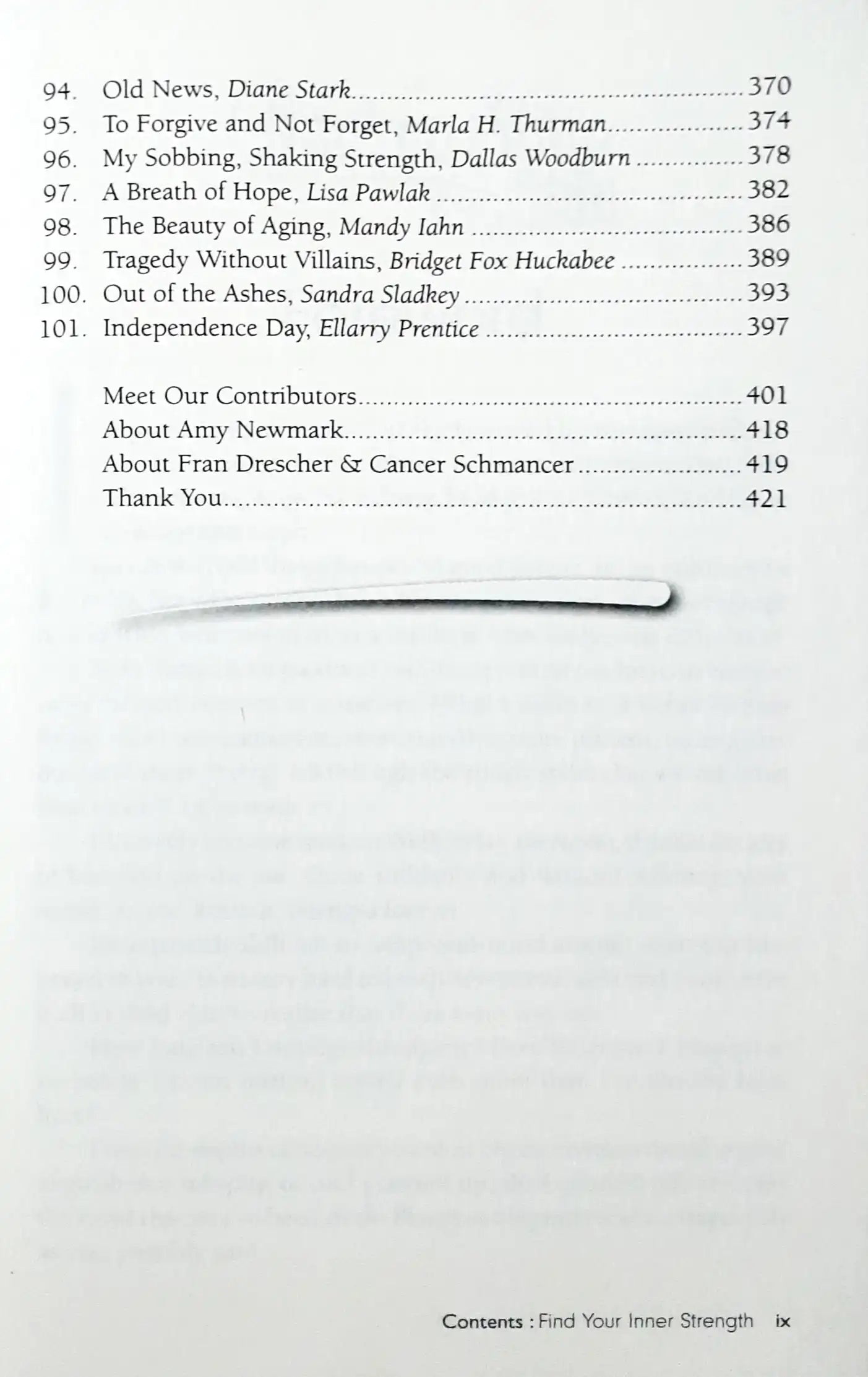 Chicken Soup for the Soul : Find Your Inner Strength