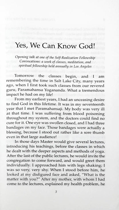 Finding the Joy within You