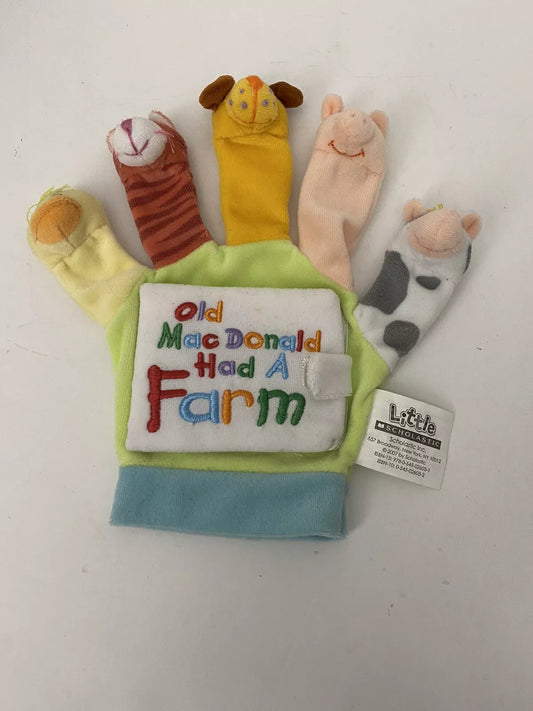 Finger Puppet Book Old Mac Donald Had A Farm (P)