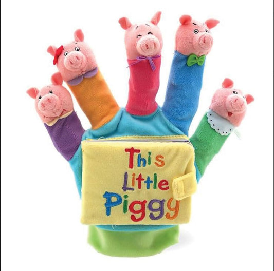 Finger Puppet Book This Little Piggy (P)