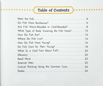 Animal Kingdom Questions And Answers Fish A Question And Answer Book