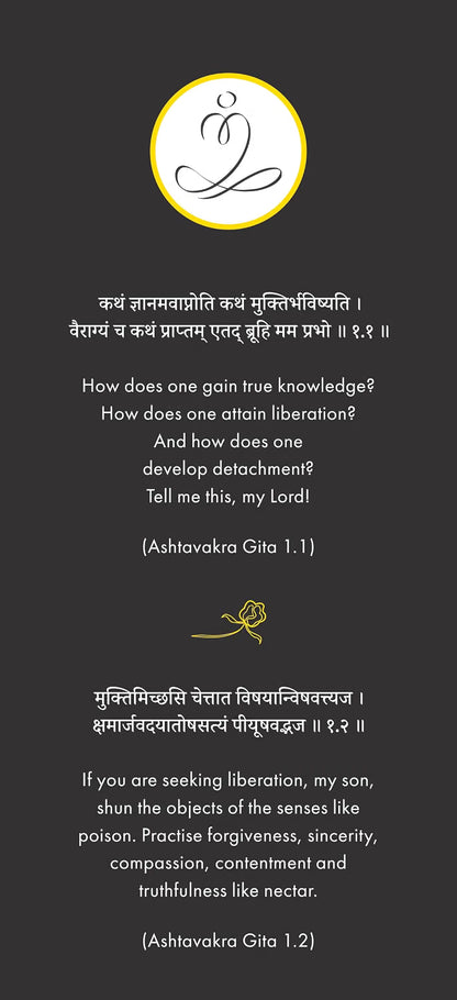 Five Prescriptions for the Soul from the Ashtavakra Mahagita