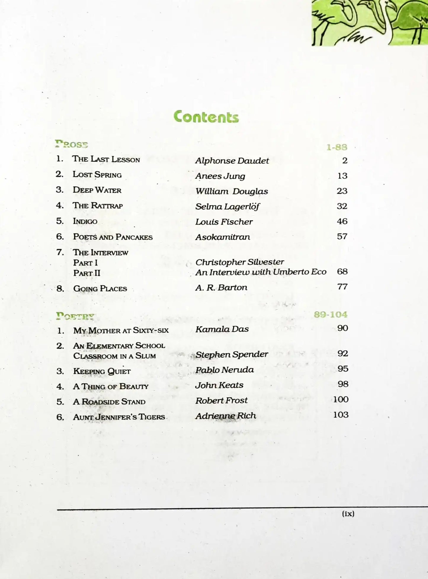 NCERT English Grade 12 : Flamingo & Vistas (2 books)