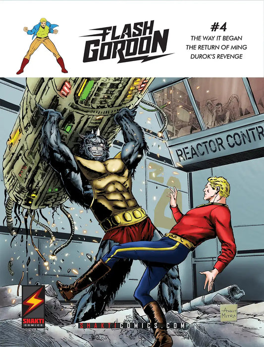 Flash Gordon #4 - Three Stories in 1