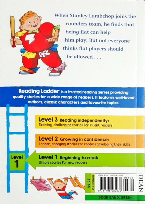 Flat Stanley Plays Ball - Reading Ladder Level 1