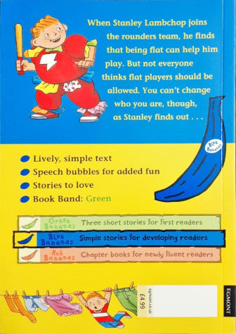 Flat Stanley Plays Ball - Blue Banana