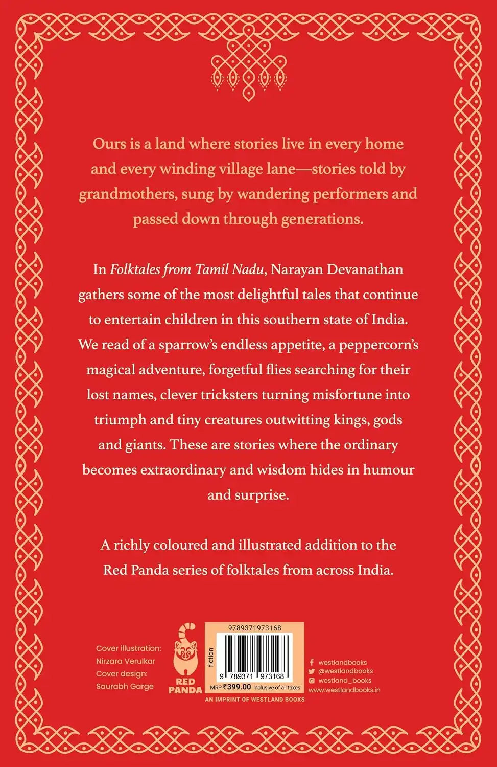 Folktales From Tamil Nadu