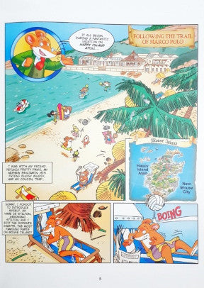 Following The Trail Of Marco Polo - Geronimo Stilton Graphic Novel Book 4