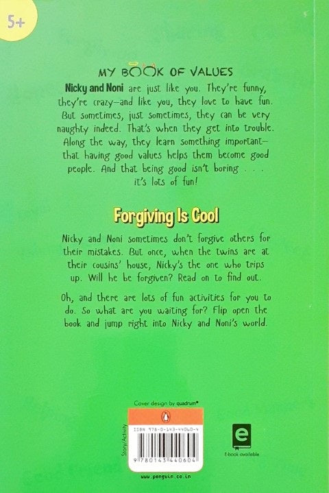 Forgiving Is Cool Story And Activity Book