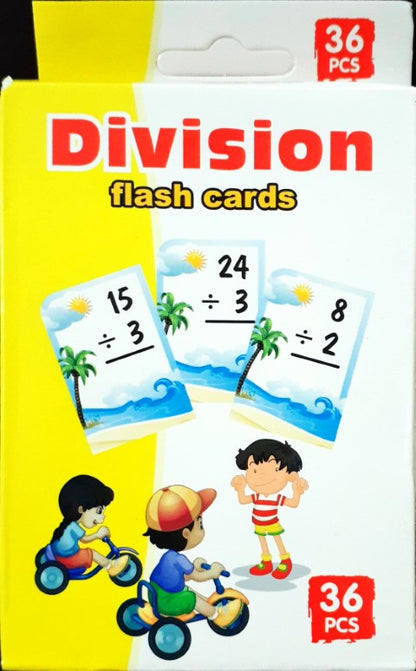 Division Flash Cards