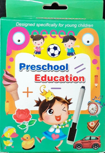 Preschool Education Flash Cards With Pen