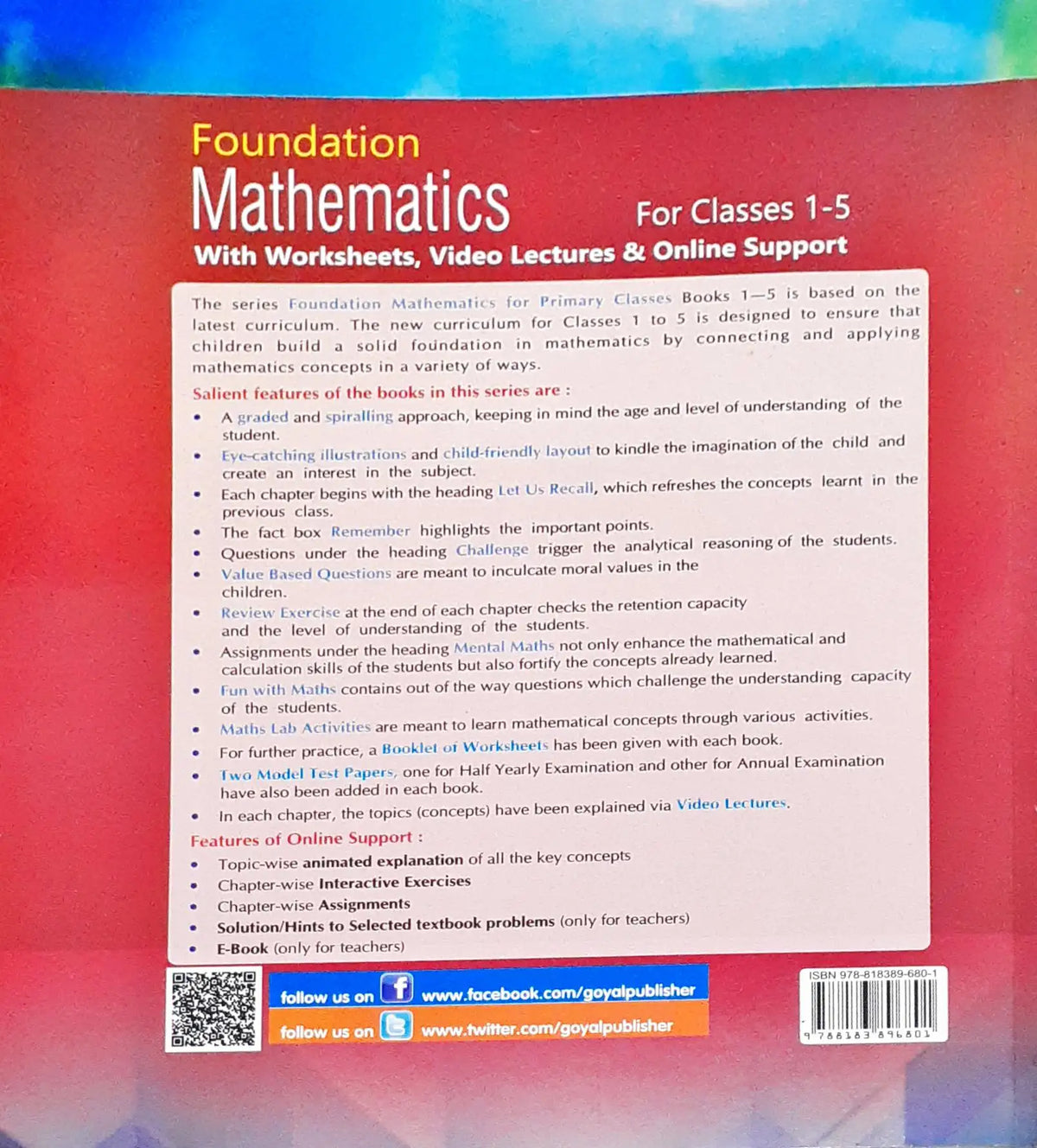 Foundation Math Class Foundation Mathematics For ICSE School Book 5 (P) – Books and You