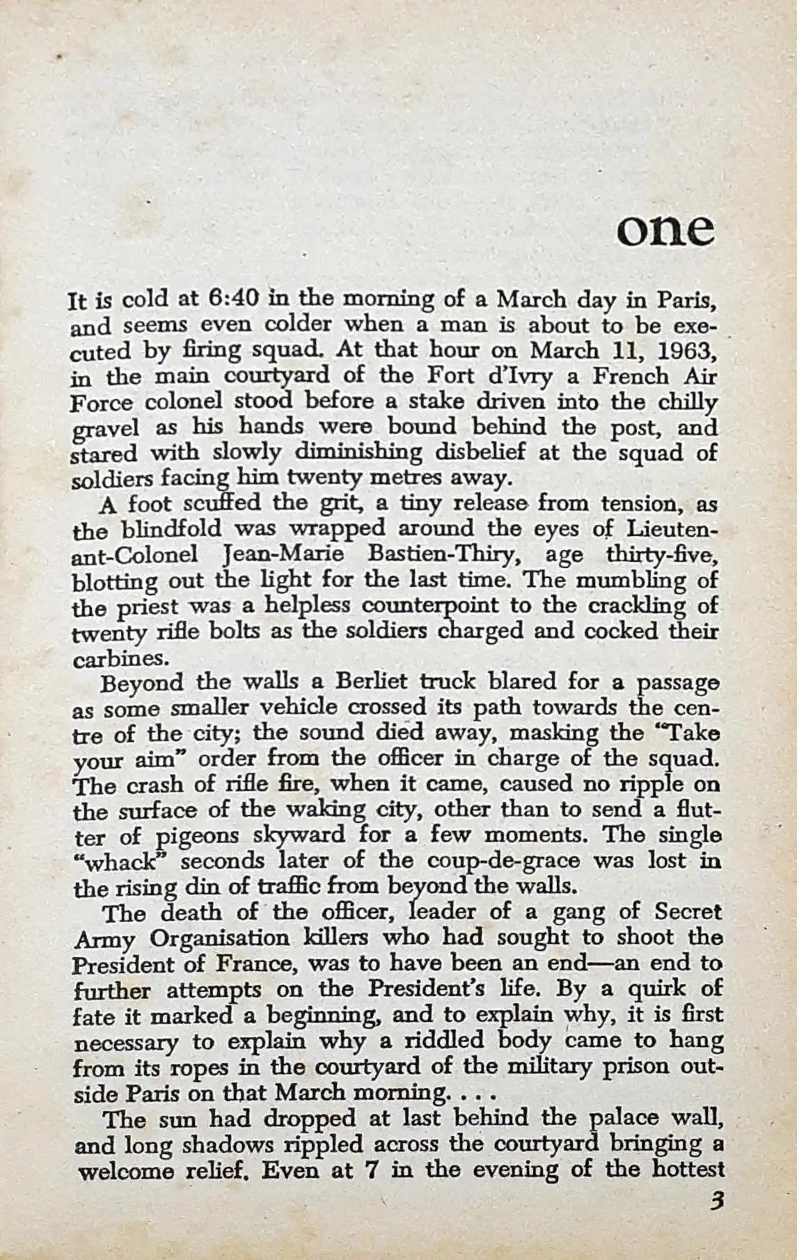 The Day of the Jackal (P)