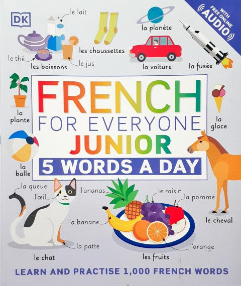 DK French For Everyone Junior 5 Words A Day