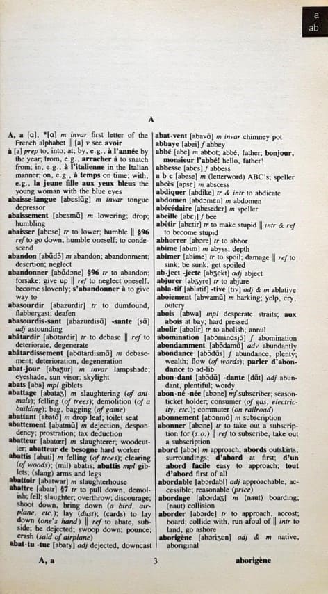 The Bantam New College French And English Dictionary