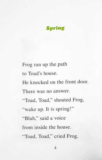 Frog and Toad #1 : Frog and Toad Are Friends - An I Can Read Book Level 2