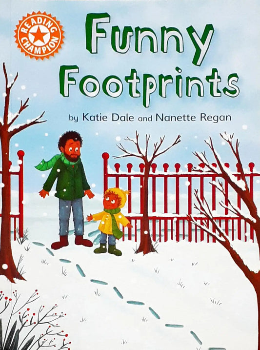 Reading Champion Funny Footprints