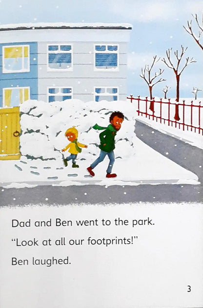 Reading Champion Funny Footprints