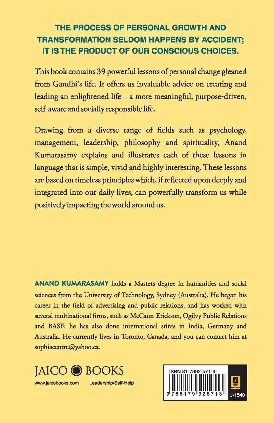 Gandhi On Personal Leadership
