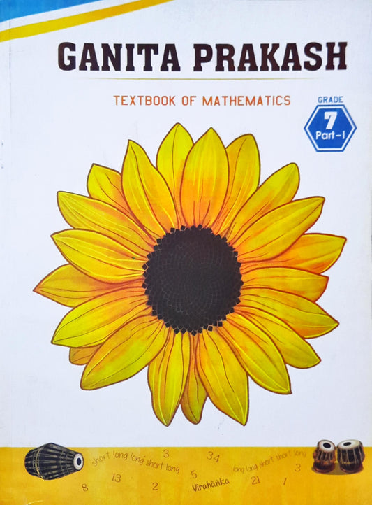 NCERT Ganita Prakash Mathematics Grade 7 : Textbook for Mathematics Part 1