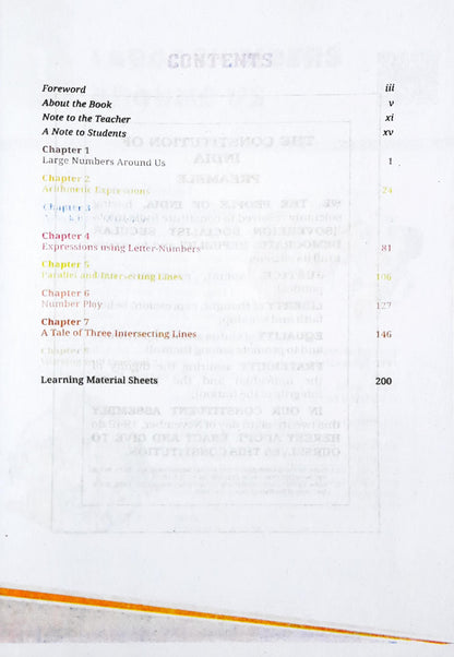 NCERT New Edition Mathematics Grade 7 : Ganita Prakash : Part 1