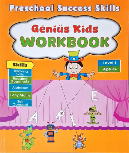 Preschool Success Skills : Genius Kids Workbook | Level 1