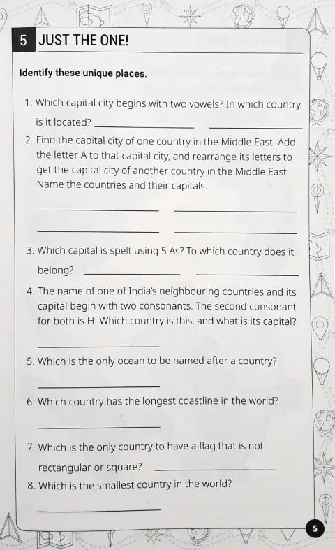 Geography Puzzles for Smart Kids