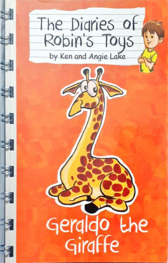 Geraldo The Giraffe - The Diaries Of Robin's Toys