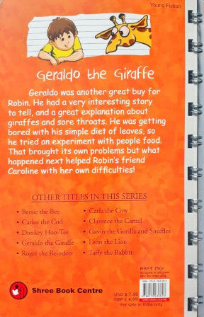 Geraldo The Giraffe - The Diaries Of Robin's Toys