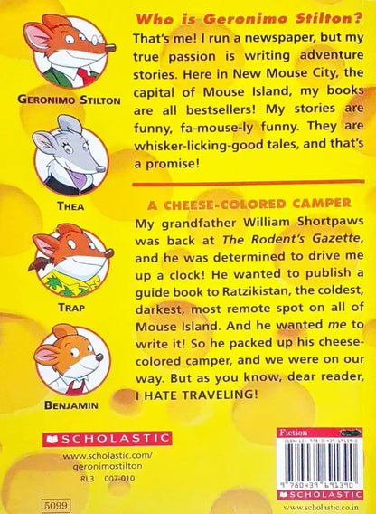 Geronimo Stilton A Cheese Colored Camper (P)