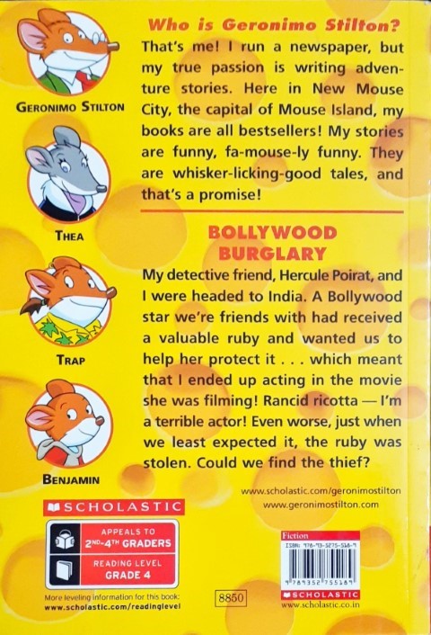 Geronimo Stilton #65: Bollywood Burglary