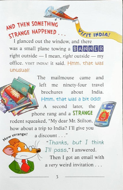 Geronimo Stilton #65: Bollywood Burglary