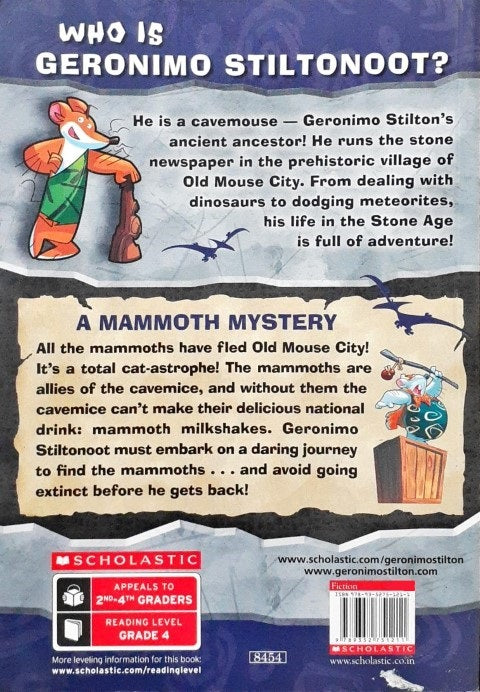 Geronimo Stilton Cavemice 15 A Mammoth Mystery