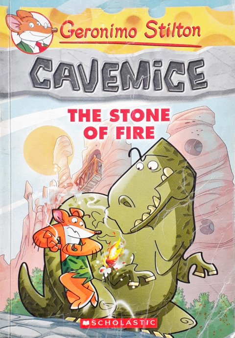 Geronimo Stilton Cavemice The Stone Of Fire (P)