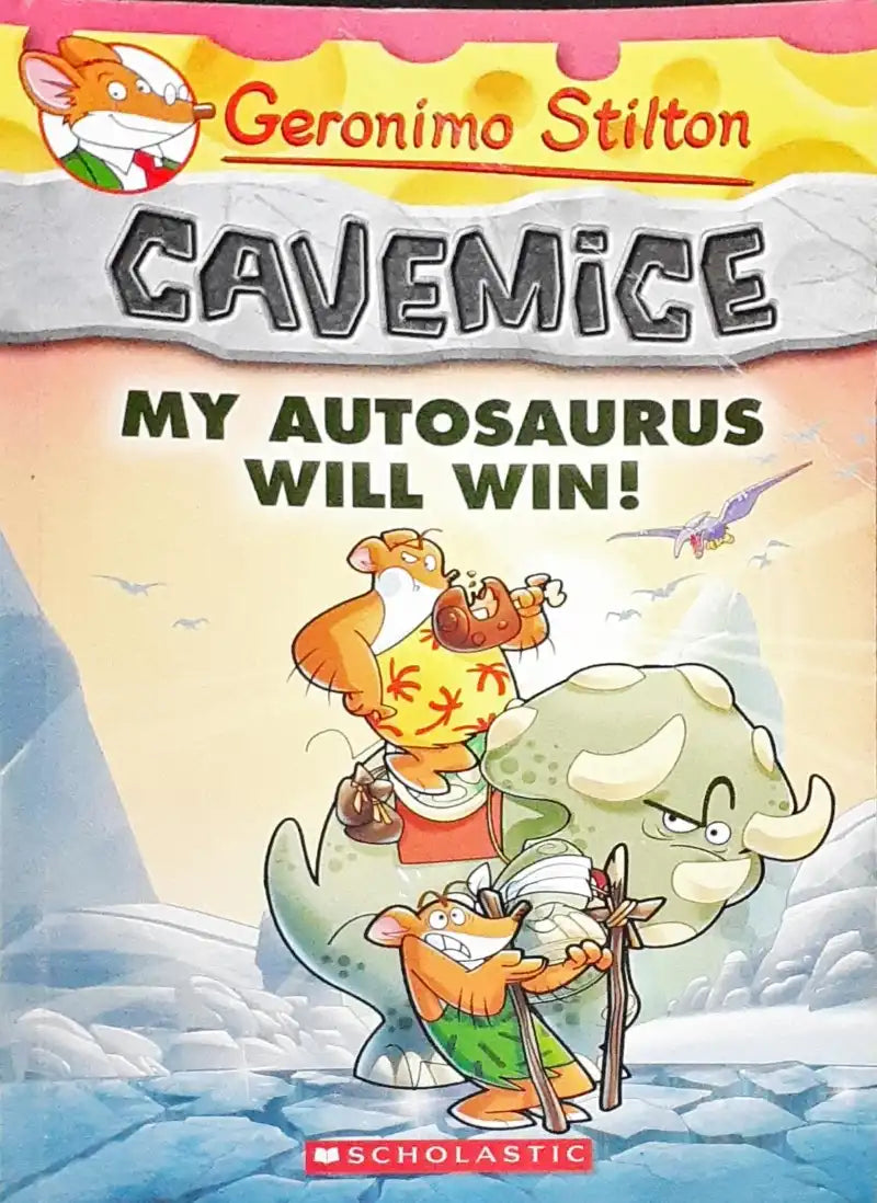 Geronimo Stilton Cavemice My Autosaurus Will Win (P)