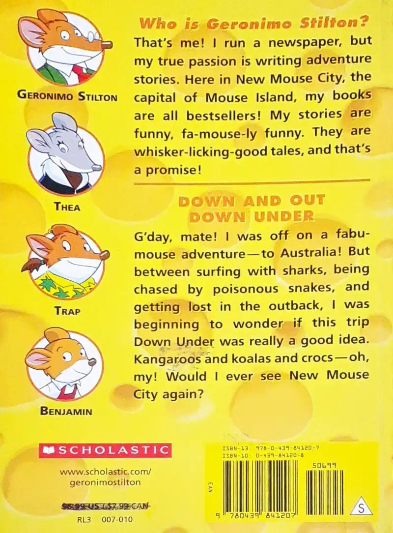 Geronimo Stilton Down And Out Down Under (P)