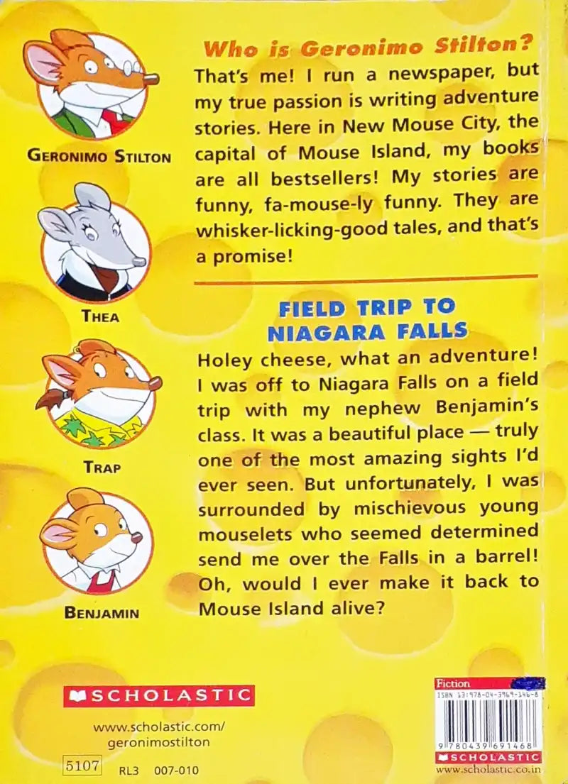 Geronimo Stilton #24 : Field Trip To Niagara Falls (P)