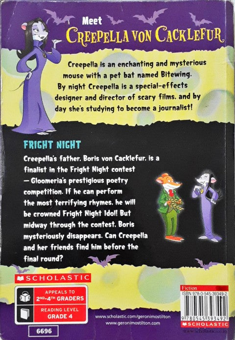 Geronimo Stilton #5 Creepella Von Cacklefur Fright Night (P)