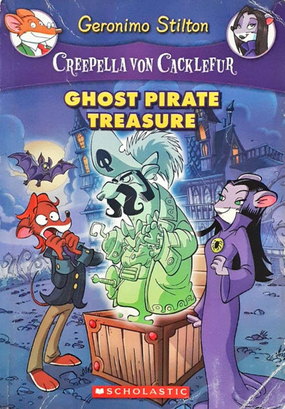 Geronimo Stilton #3 Creepella Von Cacklefur Ghost Pirate Treasure (P)