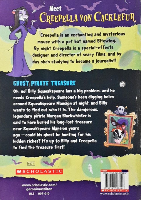 Geronimo Stilton #3 Creepella Von Cacklefur Ghost Pirate Treasure (P)