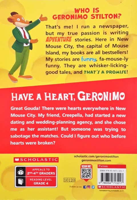 Geronimo Stilton 80 Have a Heart Geronimo