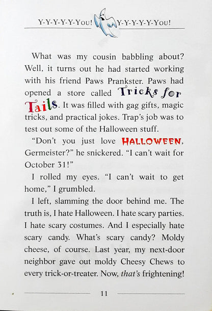 Geronimo Stilton #11 : It's Halloween, You 'Fraidy Mouse! (P)